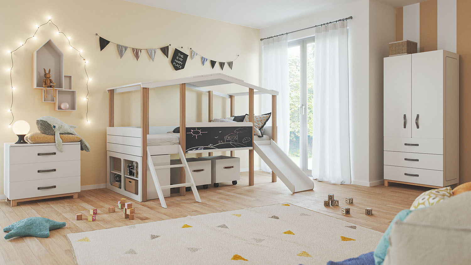 kinderzimmer-set-7-teilig-cory-mit-hausbett-90-x-200-cm