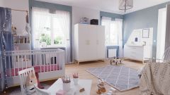 Kinderzimmer Paula mit Babybett
